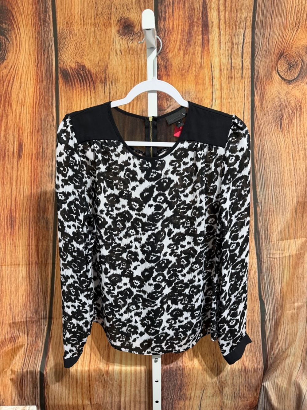 Worthington Lightweight Chiffon Blouse Size M